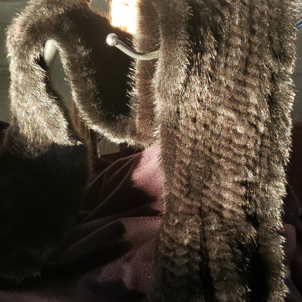 Mink scarf - Picture 4 of 5